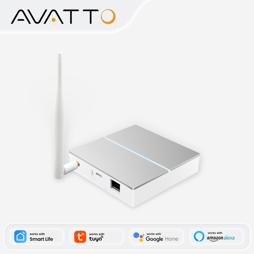 Home Automation Ideas - AVATTO Tuya ZigBee Gateway com antena