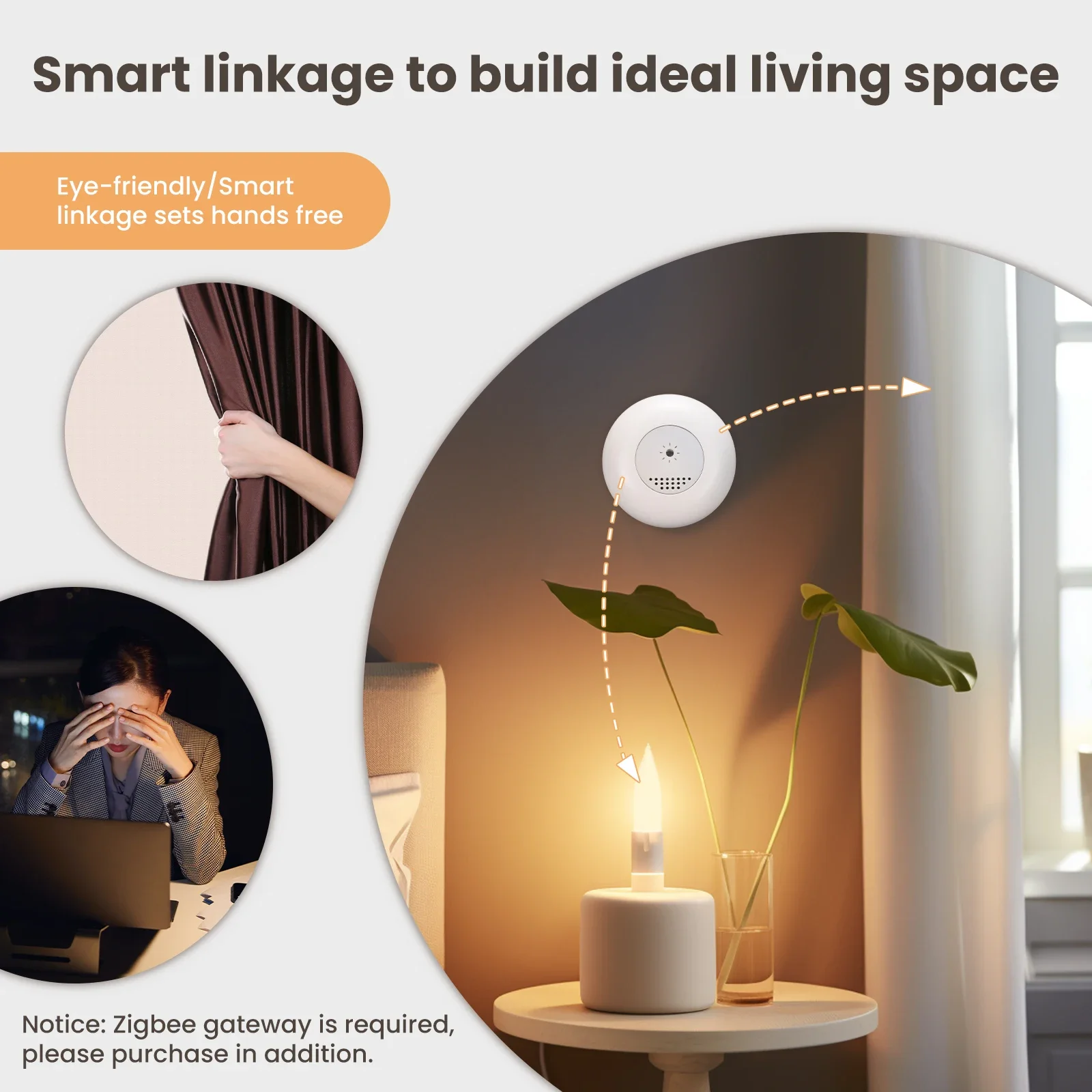 MOES Tuya Zigbee Sensor de luz - Home Automation Ideas avaliação e preço