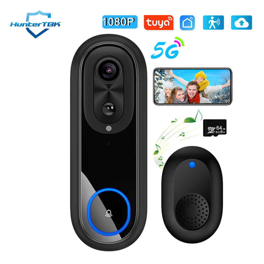 Campainha de vídeo wi-fi 5g, 2 - Smart Doorbell Wired avaliação e preço