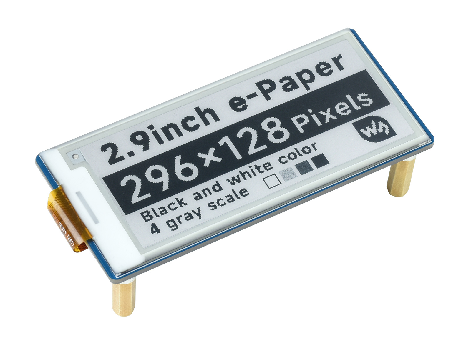Módulo de exibição de tinta el - Display Epaper 2.9 avaliação e preço