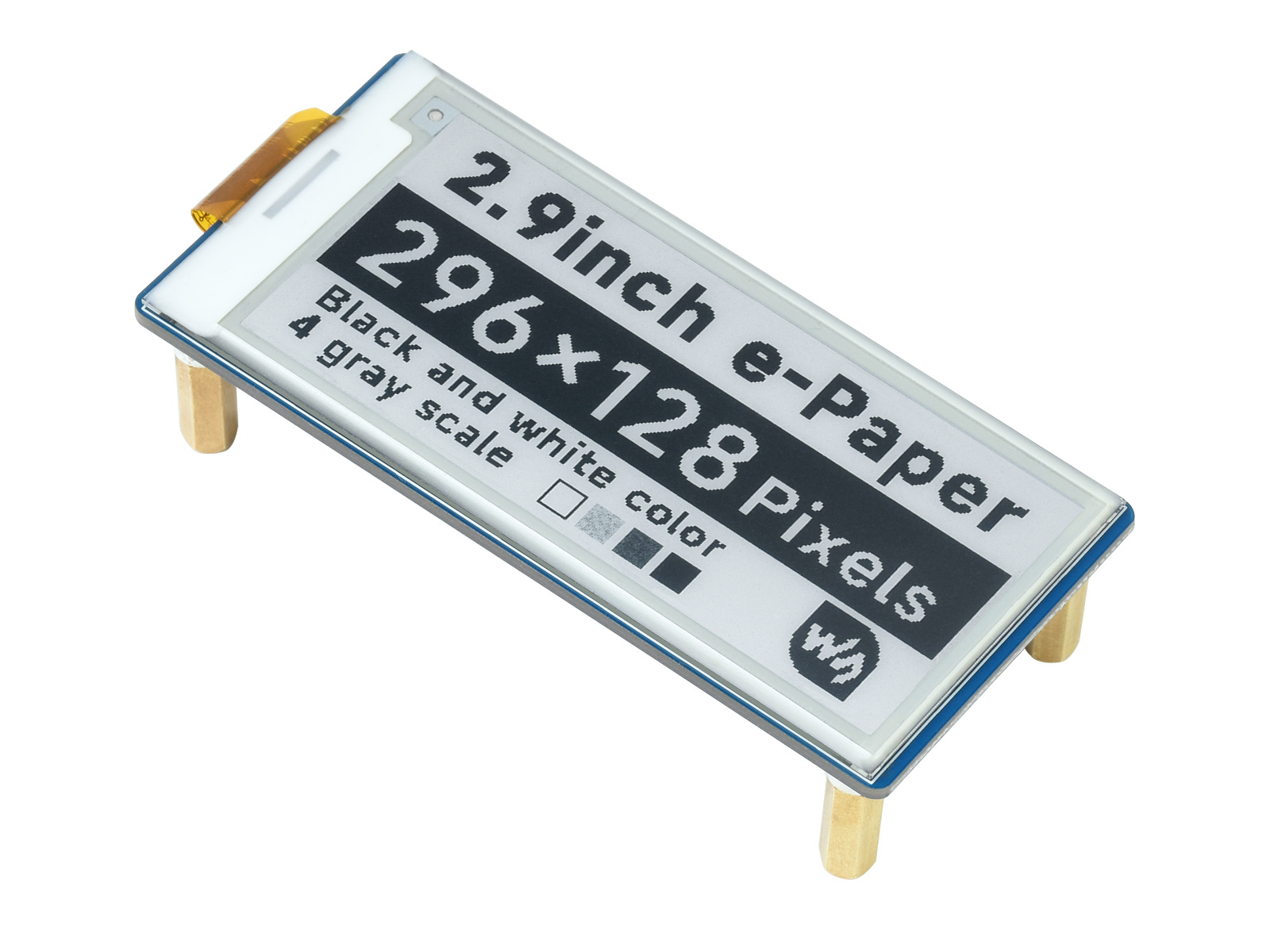 Módulo de exibição de tinta el - Display Epaper 2.9 avaliação e preço