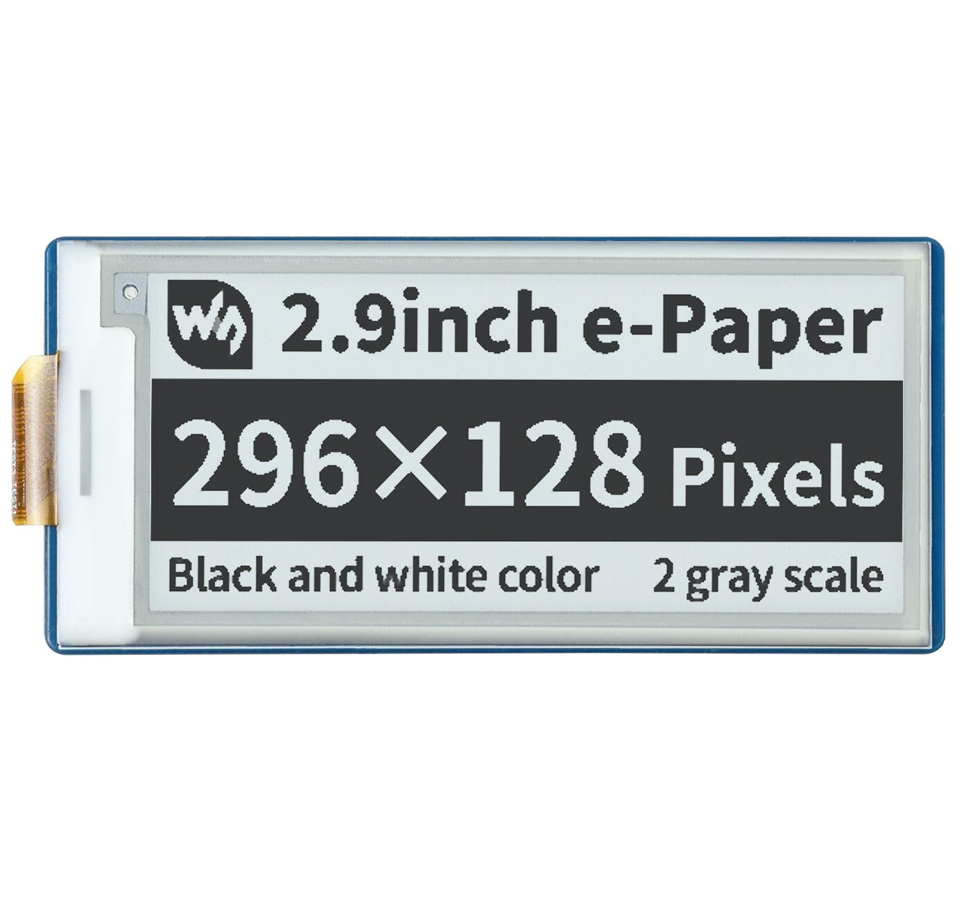 Módulo de Display E-Paper E-In - Display Epaper 2.9 avaliação e preço