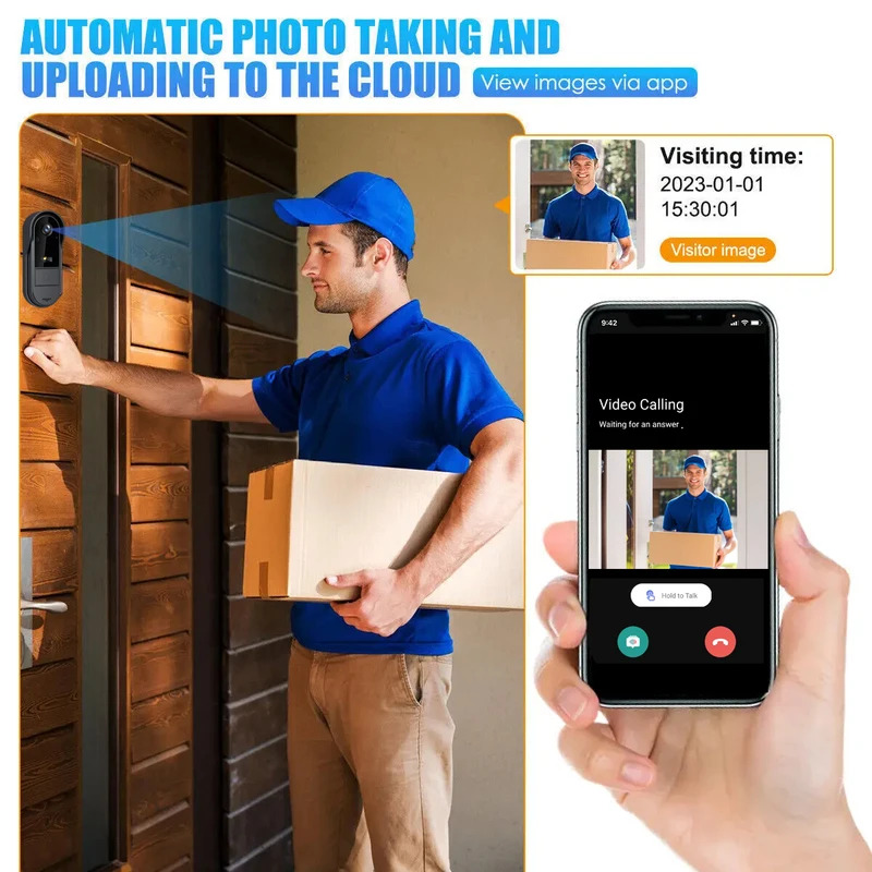 Campainha Tuya WiFi bidirecion - Smart Doorbell Wired avaliação e preço