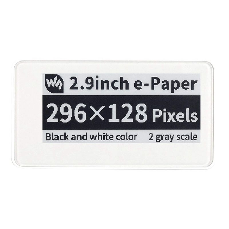 Módulo de Tela E-Ink Sem Fio d - Display Epaper 2.9 avaliação e preço