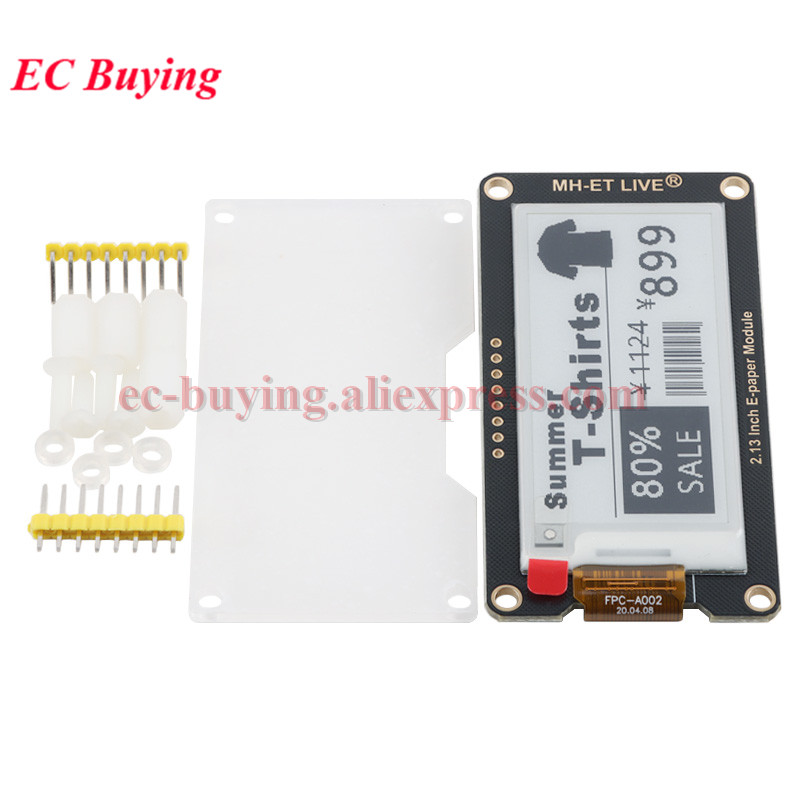 Módulo de E-paper/E-Ink de 1.5 - Display Epaper 2.9 avaliação e preço
