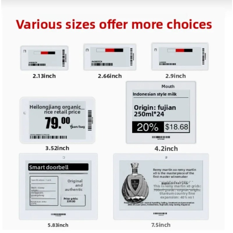 Tela Eink com Bluetooth, Softw - Display Epaper 2.9 avaliação e preço