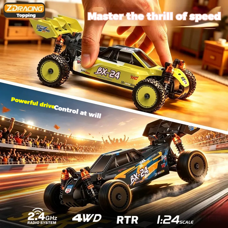 Zd Racing 1/24 Bx 24 4wd Brush - Home Automation Tutorial avaliação e preço