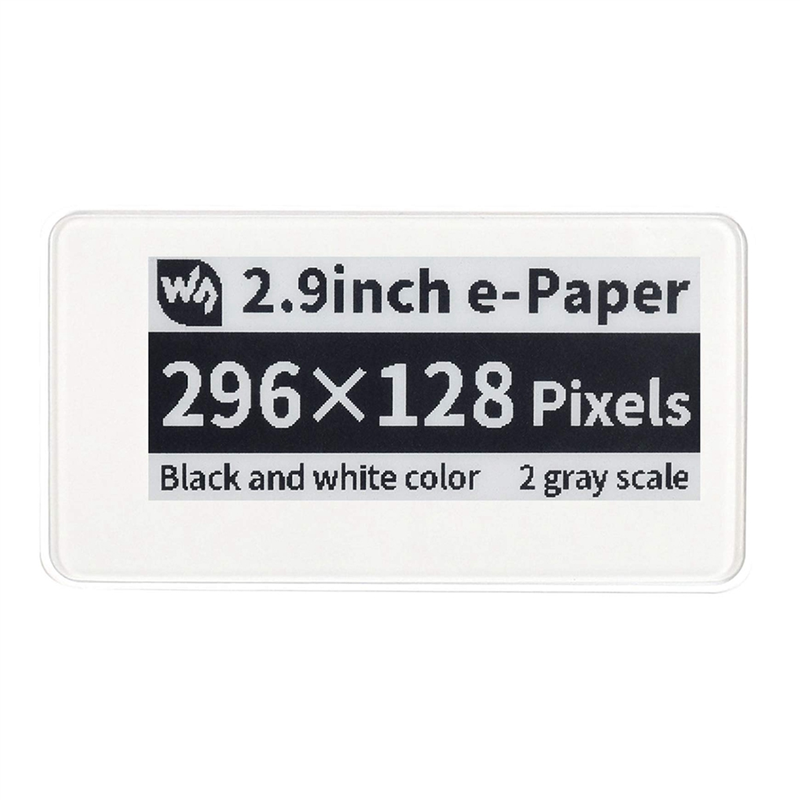 RISE Waveshare 2.9 Polegadas S - Display Epaper 2.9 avaliação e preço