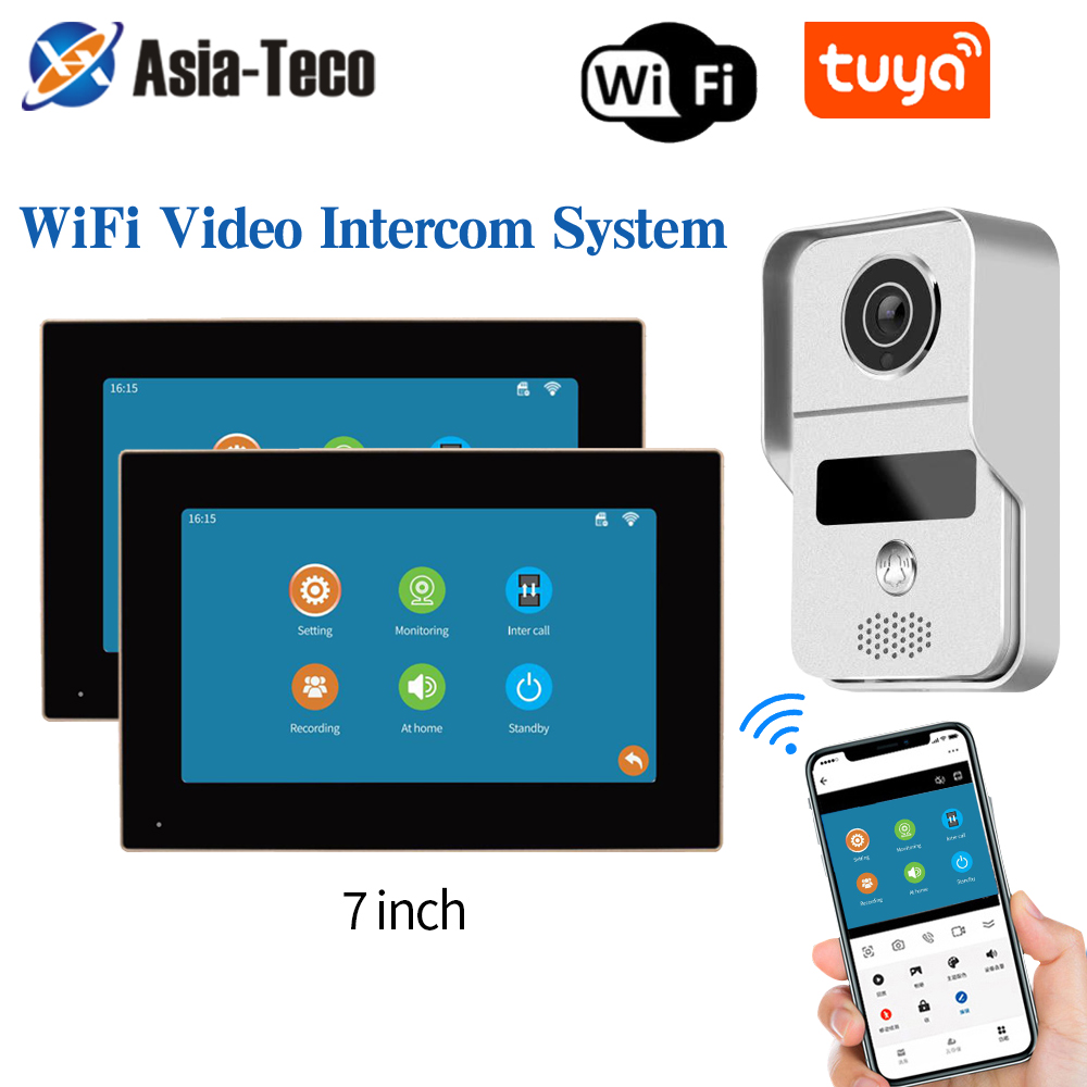 1080p 7 Polegada wifi vídeo po - Smart Doorbell Wired avaliação e preço