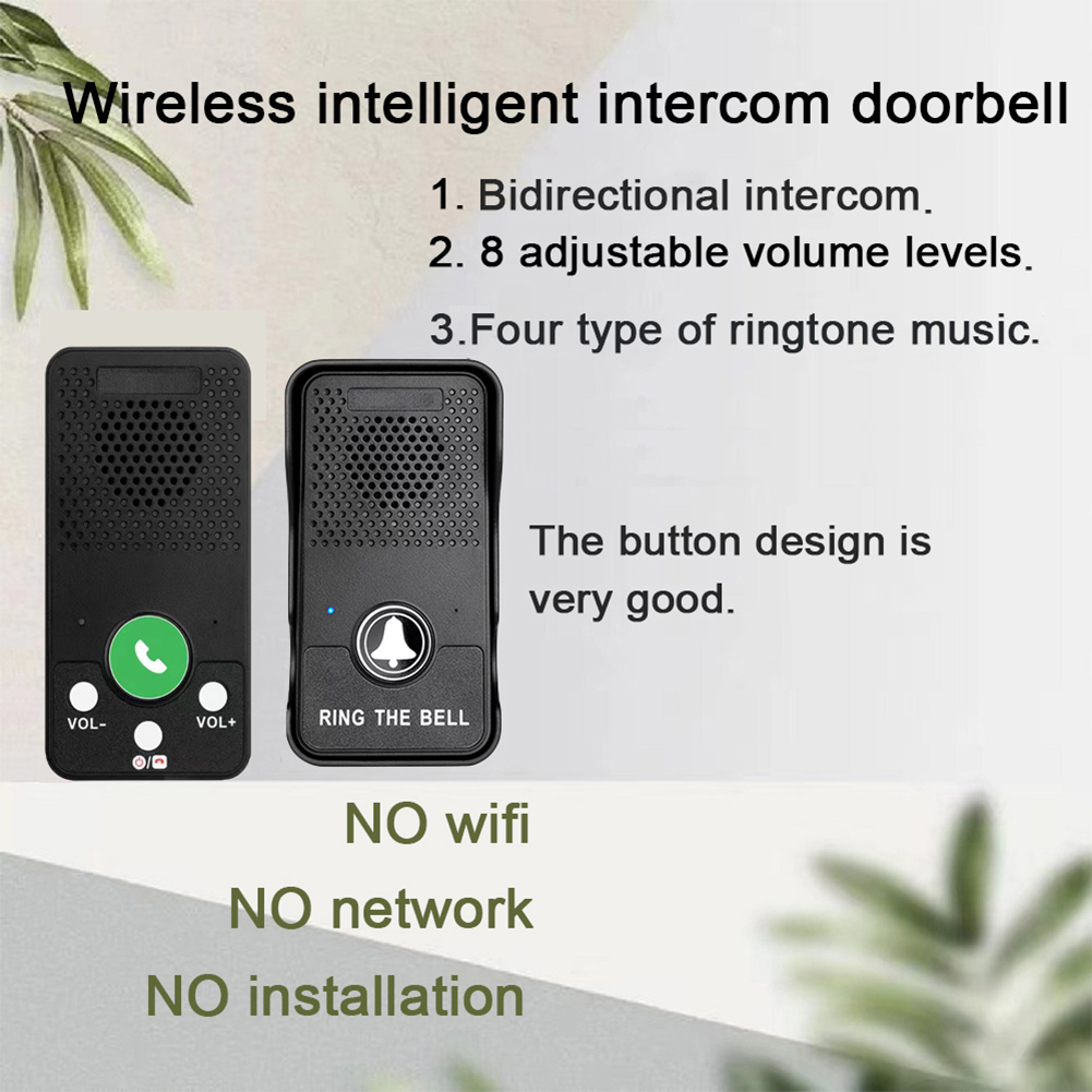 Campainha sem fio com bateria  - Smart Doorbell Wired avaliação e preço